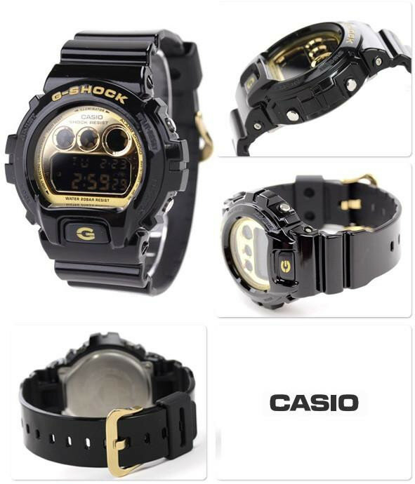 Наручные часы CASIO G-Shock, черный/золотистый — фото 1