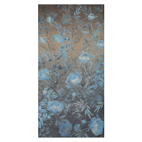 фото Палантин eleganzza для женщин,185х90 см, голубой,