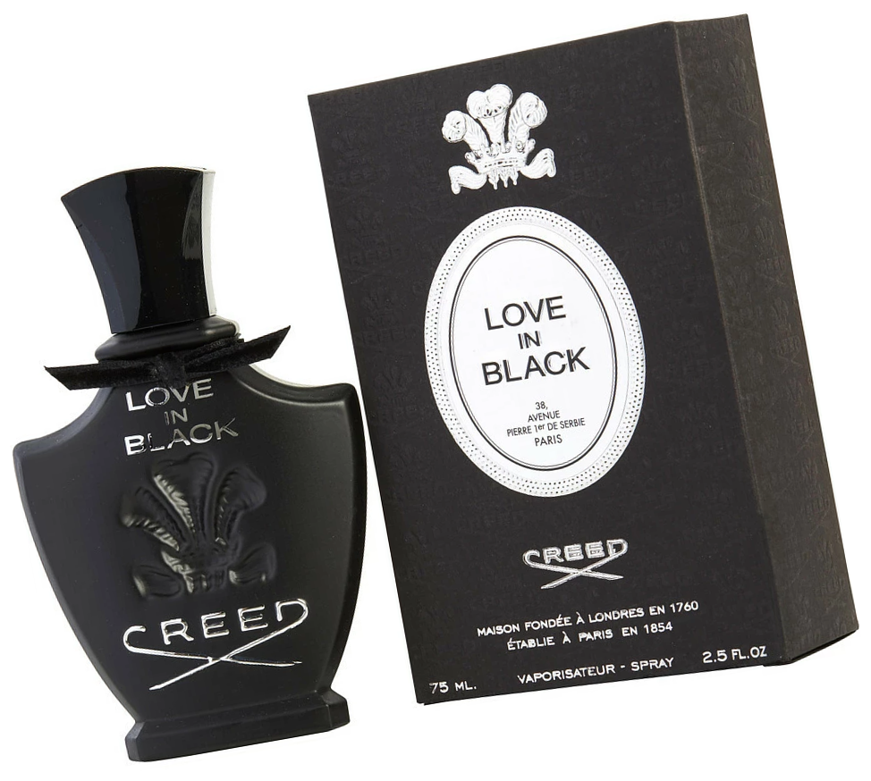 Женский аромат Крид Лав Ин Блэк 75 мл - Creed Love In Black Любовь В Черном