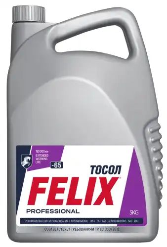 Тосол FELIX 5 kg концентрат красный до -65