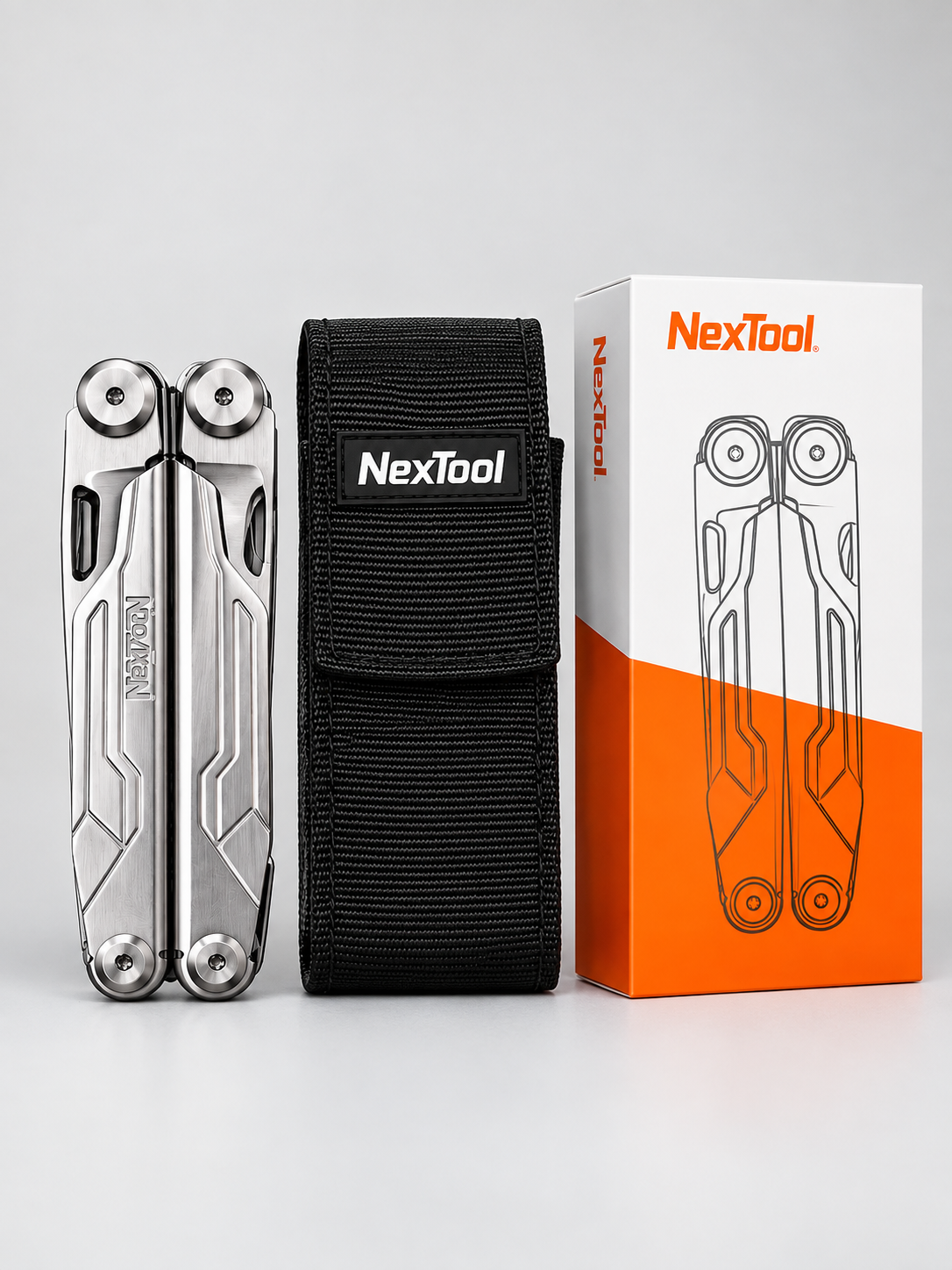 Мультитул 19 в 1 походный туристический инструмент NexTool NE20214) — фото 1