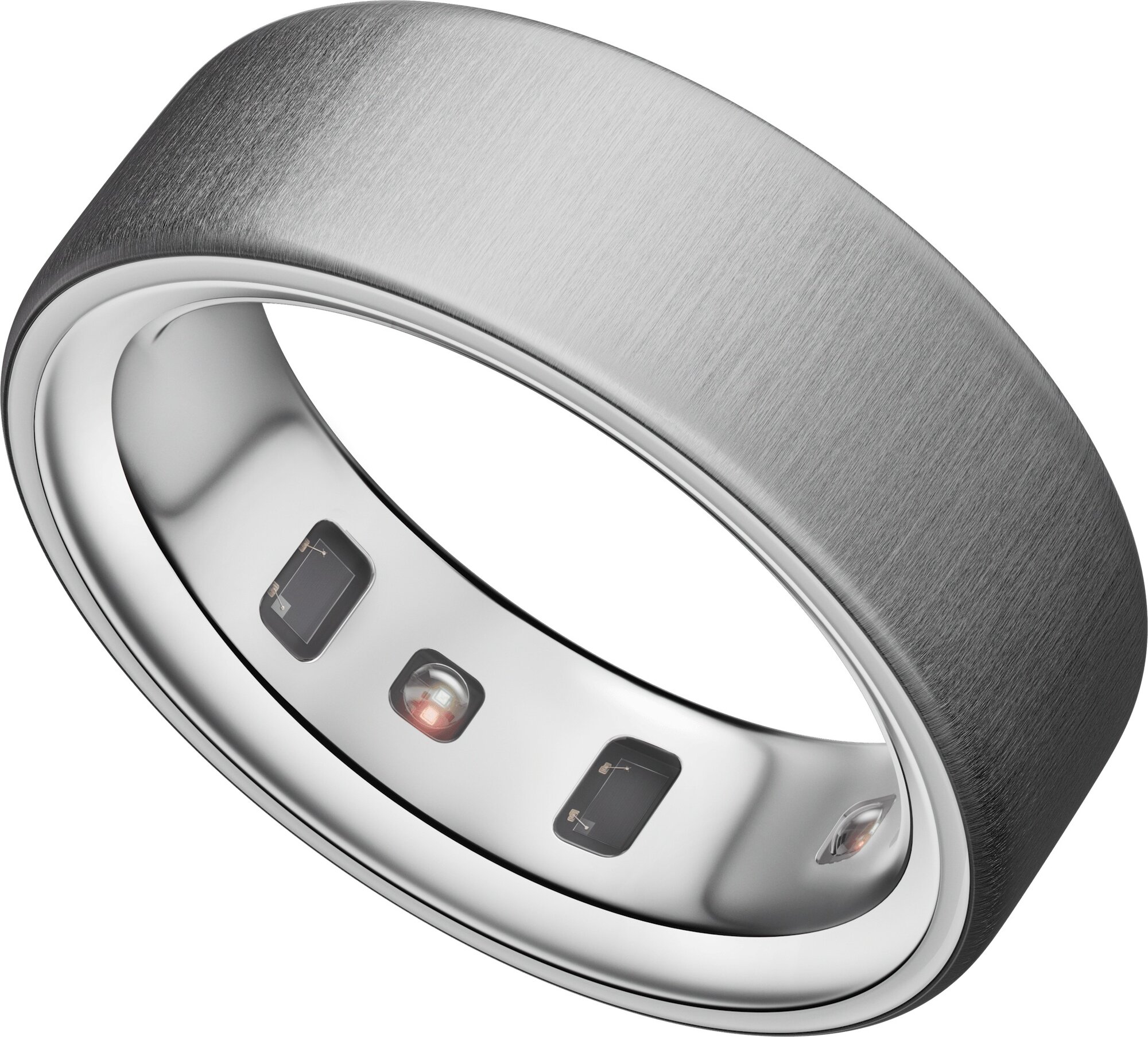 Смарт-кольцо Oura Ring 4 Brushed Silver Size US7