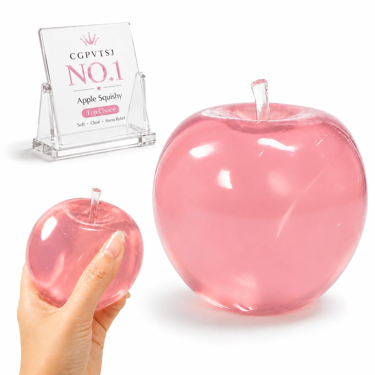 Мягкая резиновая компрессионная игрушка Apple