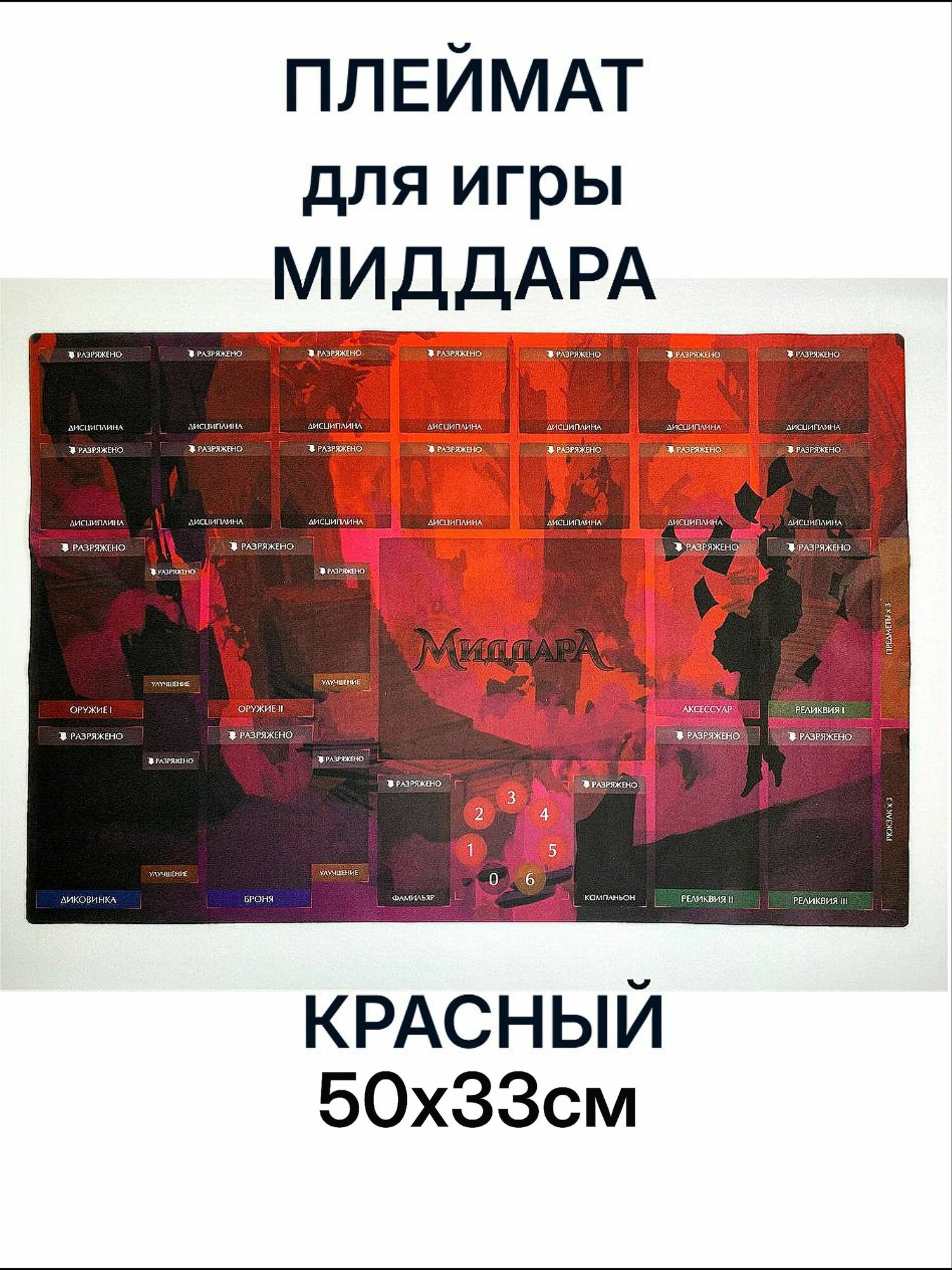 Игровой ковер к "Миддара" (Middara)