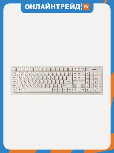 Изображение товара Клавиатура Sven Standard 301 USB белый