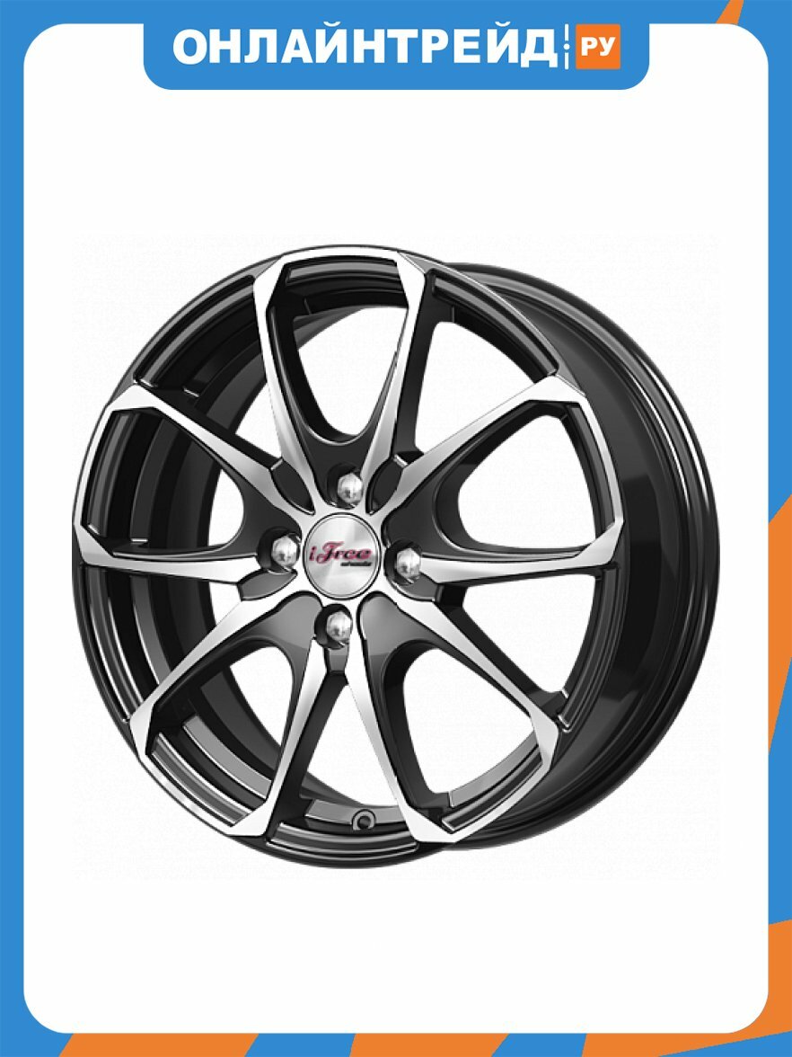 Диск Ifree Такеши 6x16/5x114.3 D67.1 ET40 Блэк Джек
