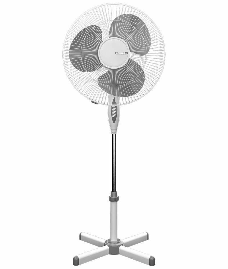 Вентилятор напольный Centek CT-5025 Gray