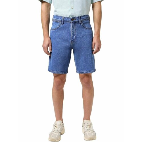 фото Шорты wrangler men frontier short, размер 33, синий