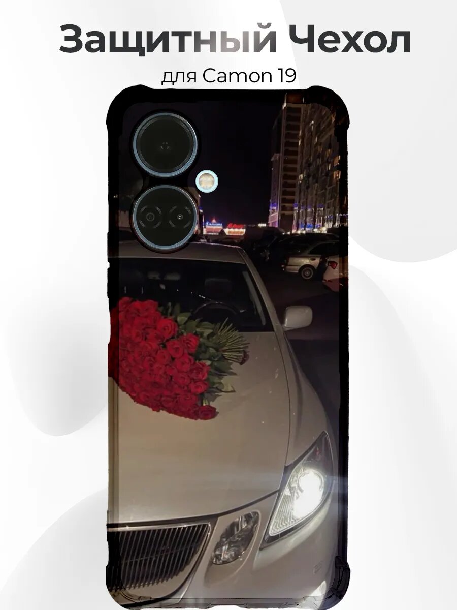 Camon 19 Lexus ES 350 с розами