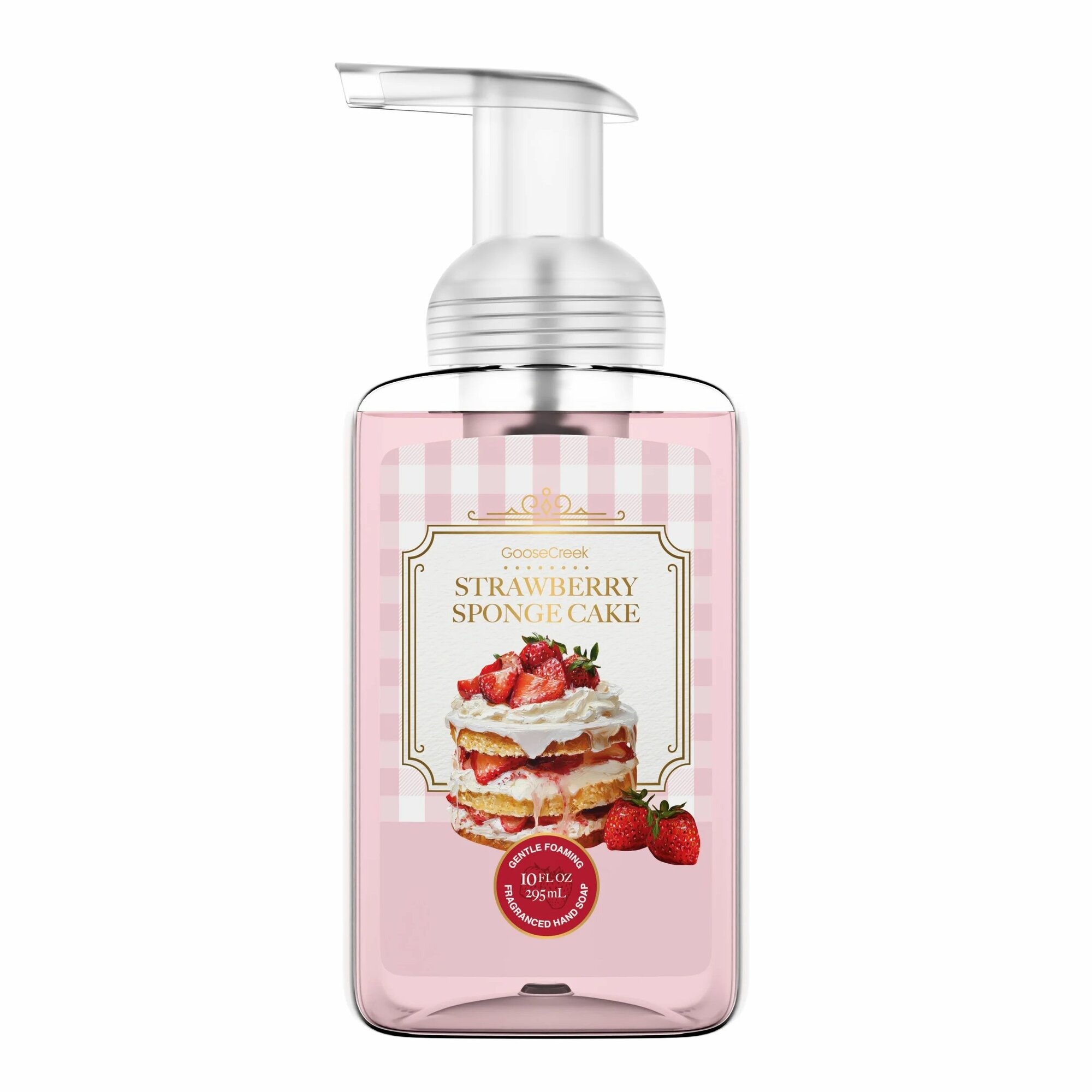 GOOSE CREEK пышное пенящееся мыло для рук Strawberry Cake