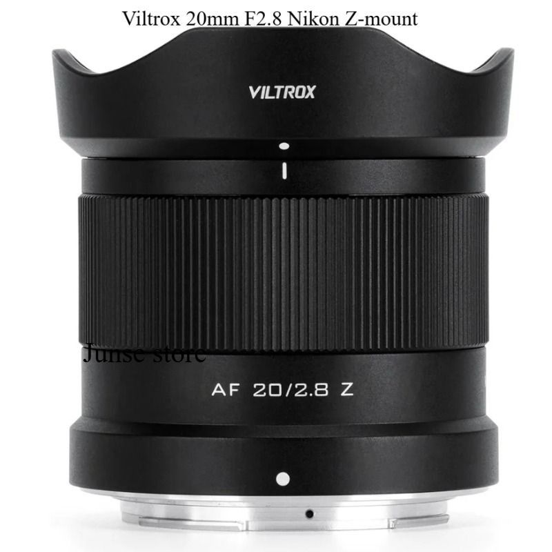 Viltrox 20mm F2.8 for Nikon Z-mount Объектив камеры полнокадровый сверхширокоугольный объектив с автофокусом и видеоблогом для A7C A6400