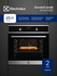 Духовой шкаф электрический встраиваемый Electrolux EOF6P76BX, Серия 600, 65 л, 6...