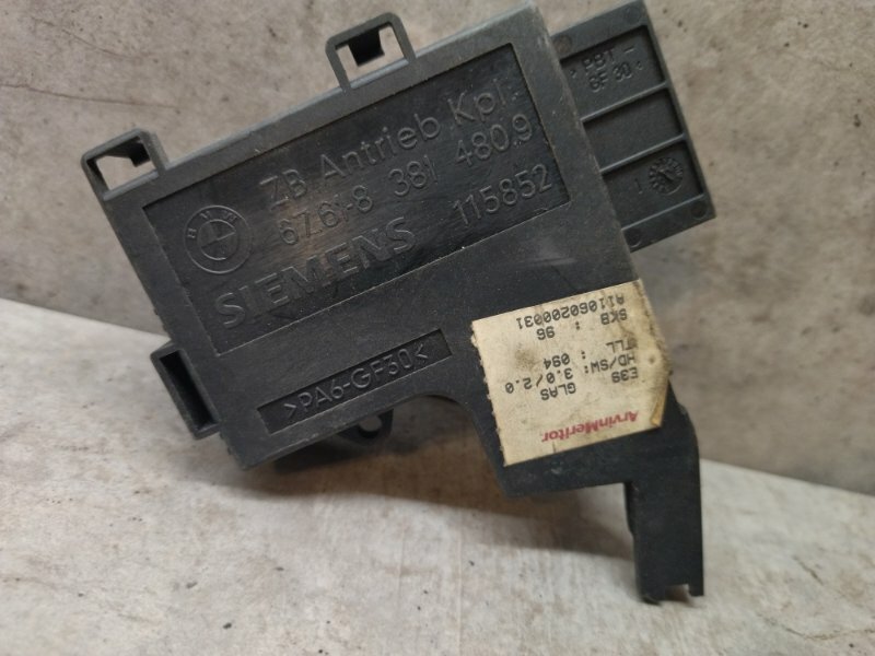 Блок управления люком BMW 5 E39 67618381480