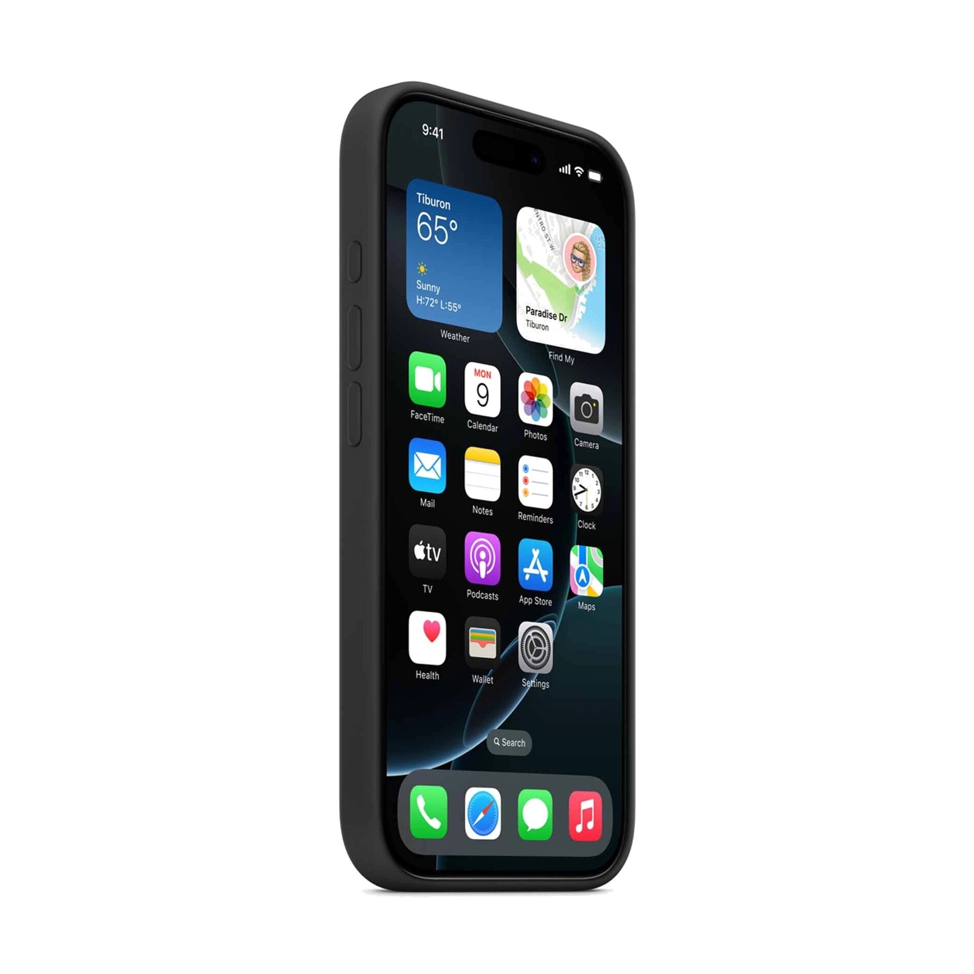 Чехол Beats для iPhone 17 Pro Black with MagSafe