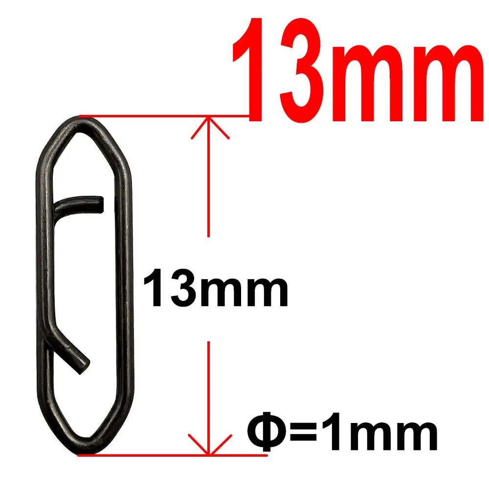 Рыболовные соединители Facifa из нержавеющей стали 50 pcs, 13mm