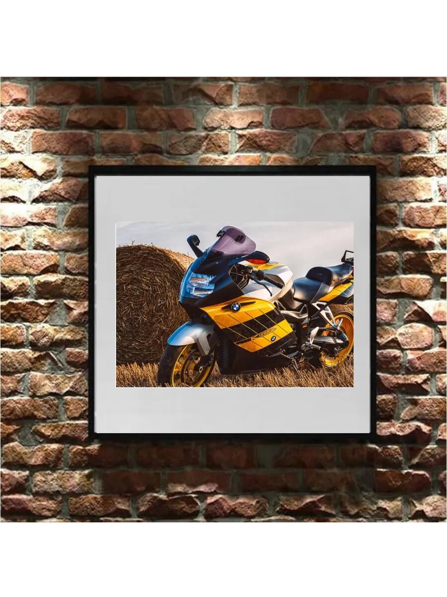 Постер "bmw motorcycle k1200s" от Cool Eshe