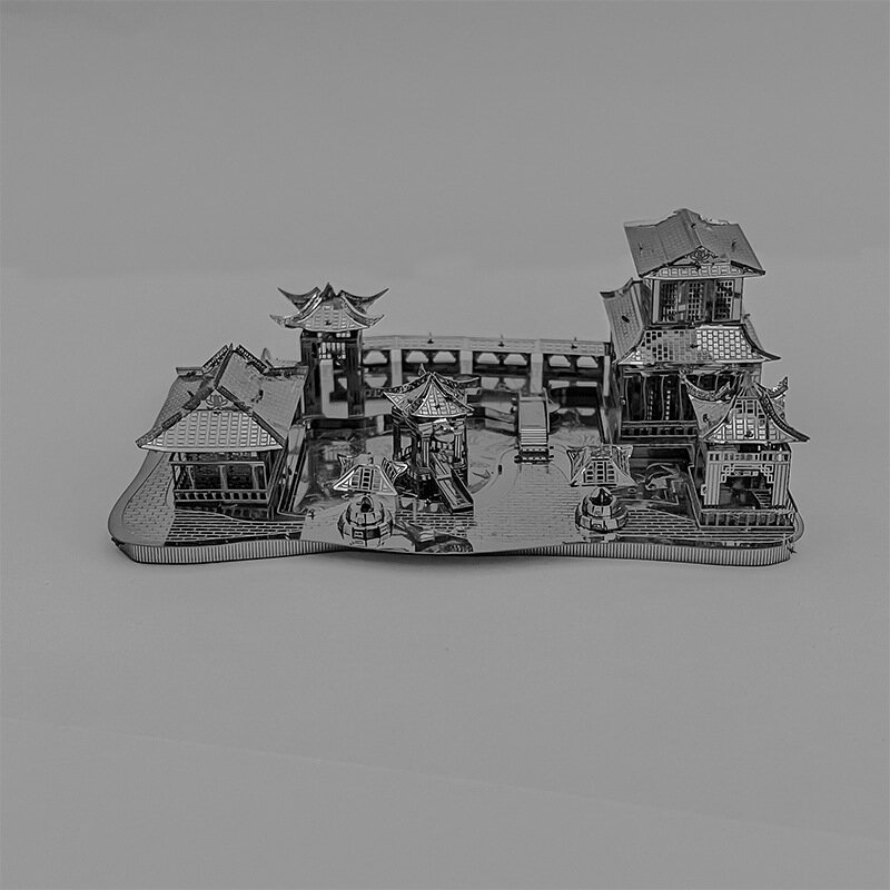 DIY ручной работы 3D металлический пазл для взрослых трехмерная модель Сборка творческих развивающих игрушек сложное