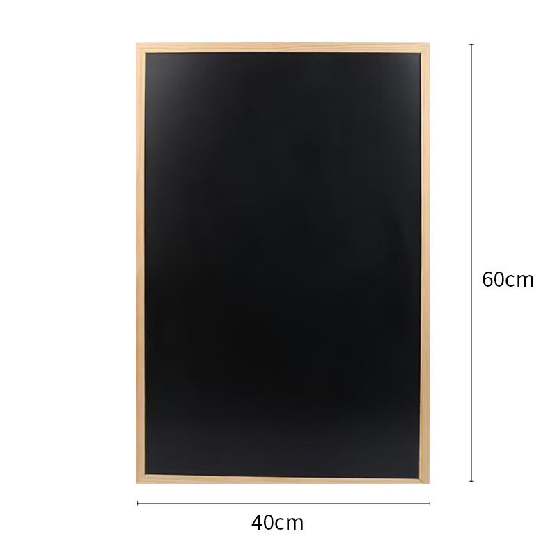 Деревянная не магнитная доска 40x60см для стирания, подходит для офиса