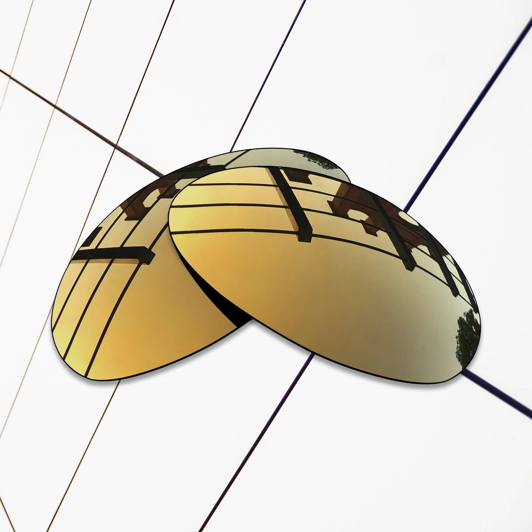 ELuxonsight Поляризованные линзы для Oakley Romeo 1 Bronze Gold