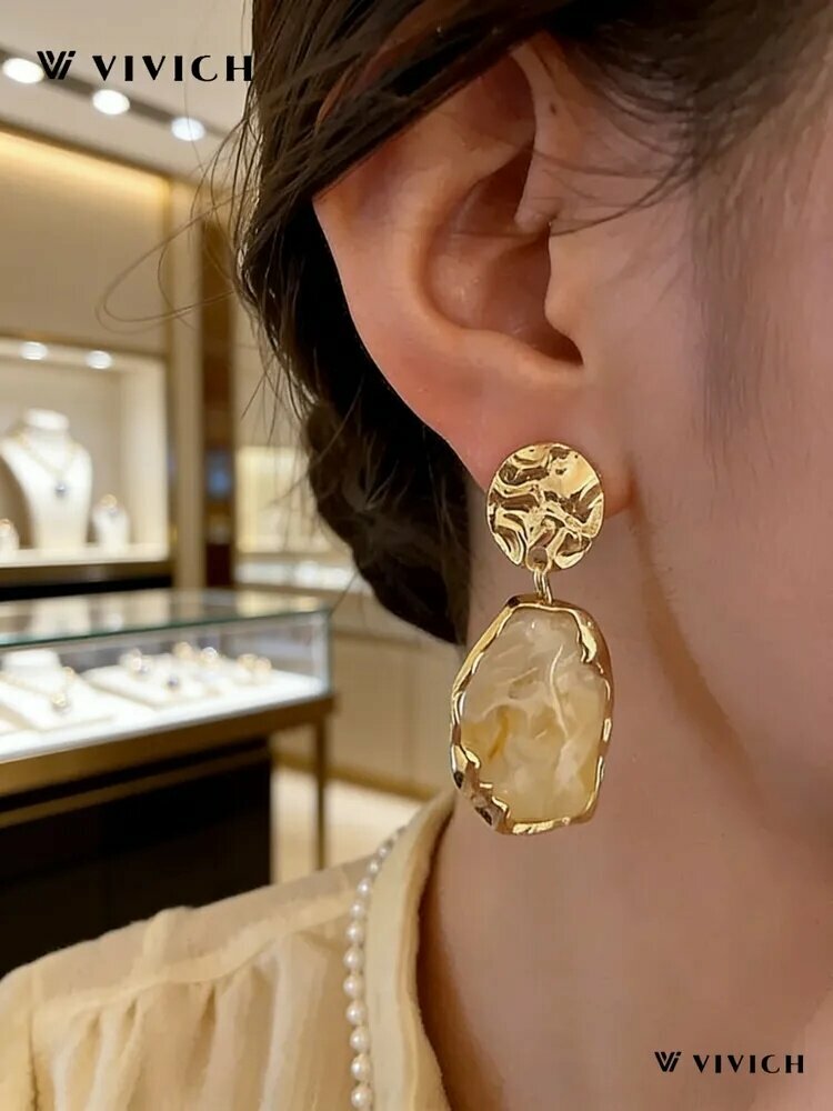 Серьги, синий — фото 1