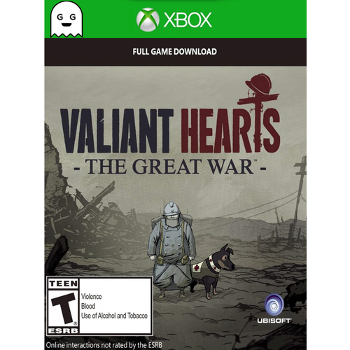 фото Игра valiant hearts the great war, цифровой ключ для xbox one/series x|s, русская озвучка, аргентина ubisoft