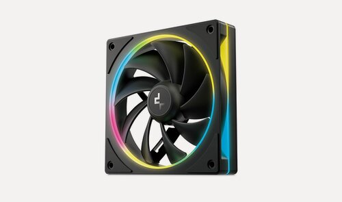 Изображение товара Вентилятор для корпуса Вентилятор DEEPCOOL FL12 SE 120x120x25мм PWM, ARGB, черный, 400-1900об/мин