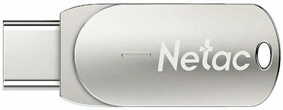 Флеш-диск Netac 32 GB, usb 3,2, серый, корпус пластик (NT03U785C-032G-32PN)