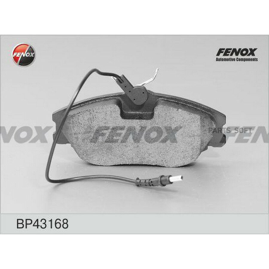 Колодки Диск торм. FENOX BP43168