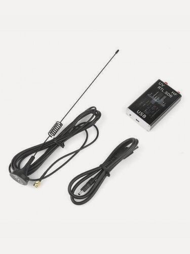 Изображение товара Широкополосный USB радиоприемник RTL-SDR 100khz-1.7 GHz радиосканер
