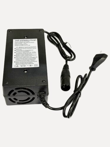 Изображение товара Зарядное устройство 24V (29.6V) 2.7A разъем XLR (M) для свинцово-кислотных аккумуляторов (с кулером)для инвалидных колясок