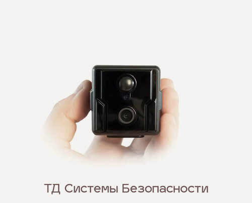 Изображение товара Автономная 3mp маленькая беспроводная 3G/4G IP видеокамера наблюдения JMC-AC2-4G (Full HD) (E1939EU) с ИК датчиком движения. Определение тела человек