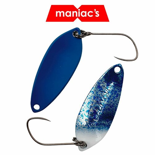 Лимитированная японская блесна на форель ValkeIN Astrar, 1.6 г, #Cobalt Blue (Maniac's Oricolor)