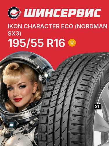 Изображение товара Летняя шина Ikon tyres Character Eco 195/55 R16 91H