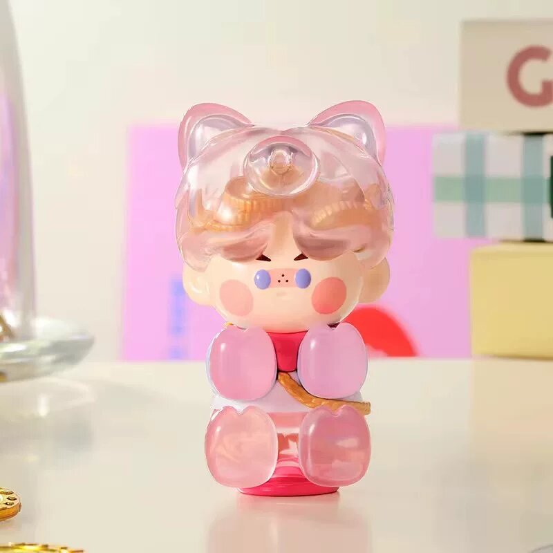 Фигурка POPMART PINO JELLY из серии In Your Life, Копилка в виде свинки, коллекционная игрушка