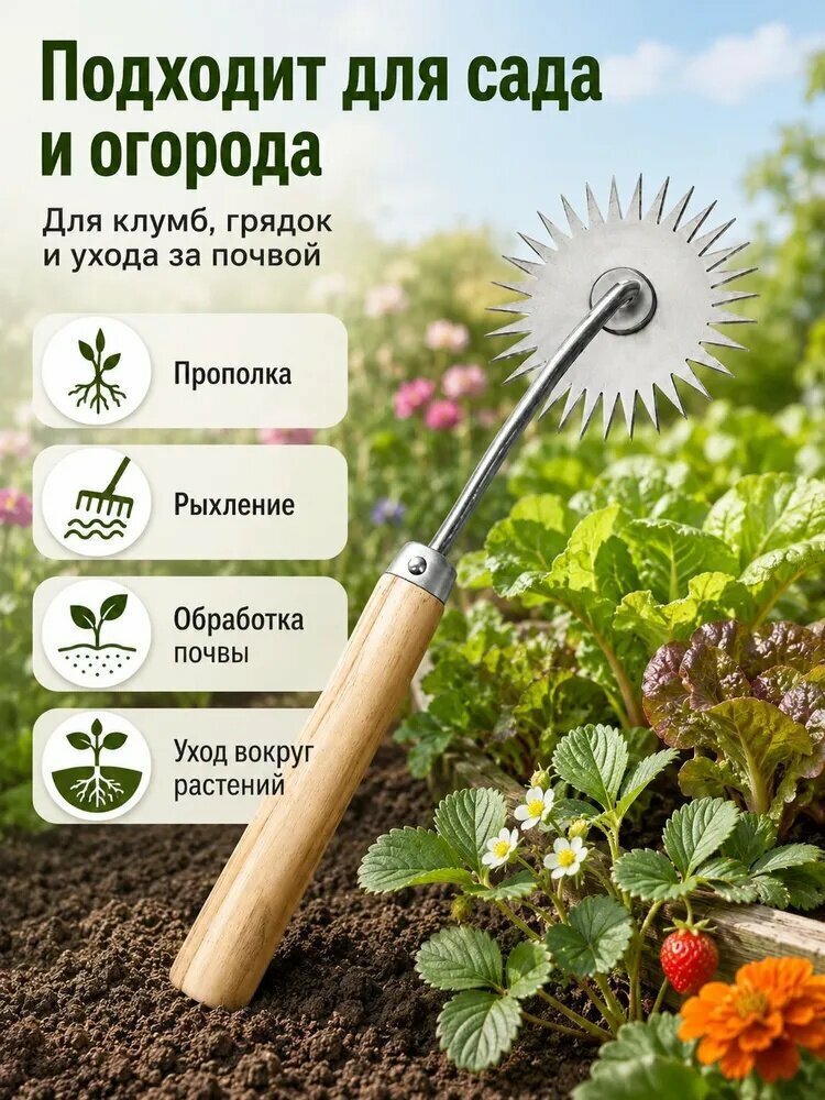 Корнеудалитель, рукоятьСталь, 100 см