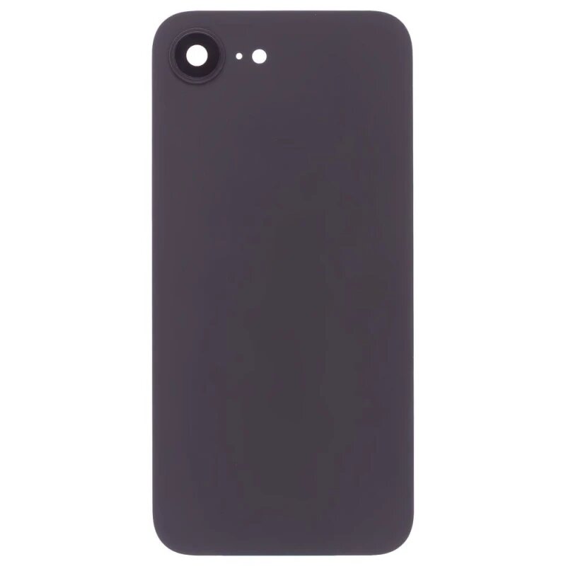 Задняя крышка для Apple iPhone 16E (черный) (в сборе со стеклом камеры) (Premium)