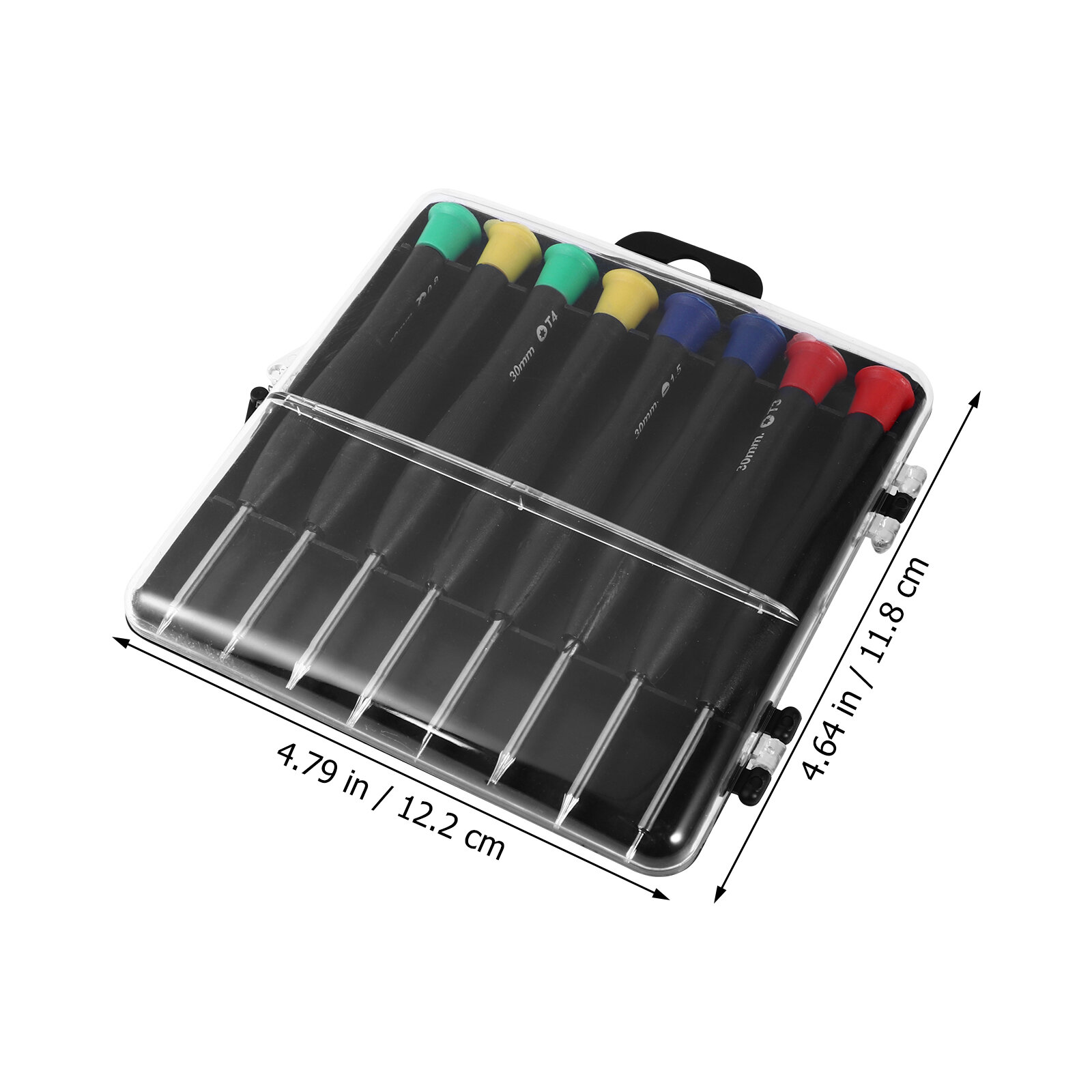 Набор Из 16 Пиц Острый Стальной Шуруповерт Для Точного Монтажа 12.2X11.8CM
