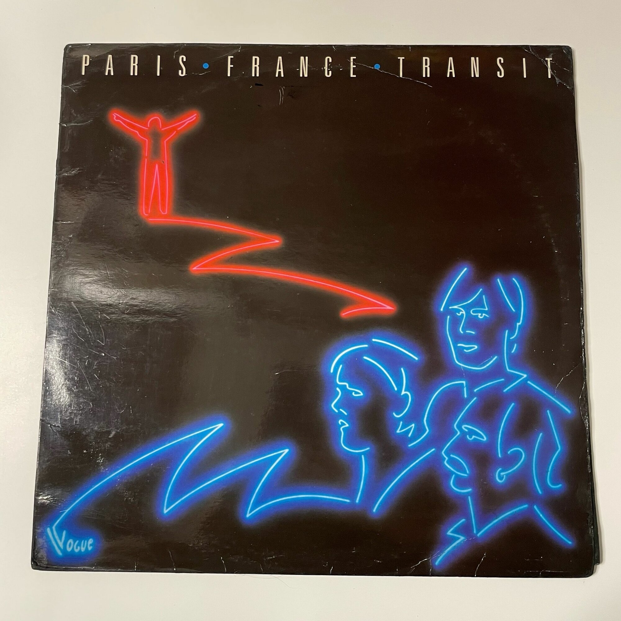 Винтажная виниловая пластинка LP Space, Didier Marouani, Paris France Transit (Франция 1982)
