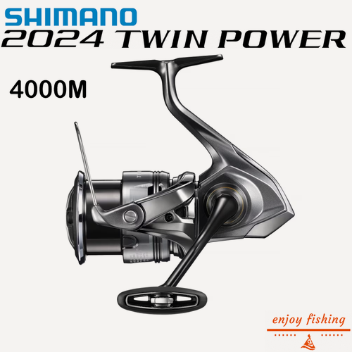 Изображение товара SHIMANO 2024 TWINPOWER 4000M Спиннинговое катушка Подходит для Морская и пресной, Япония