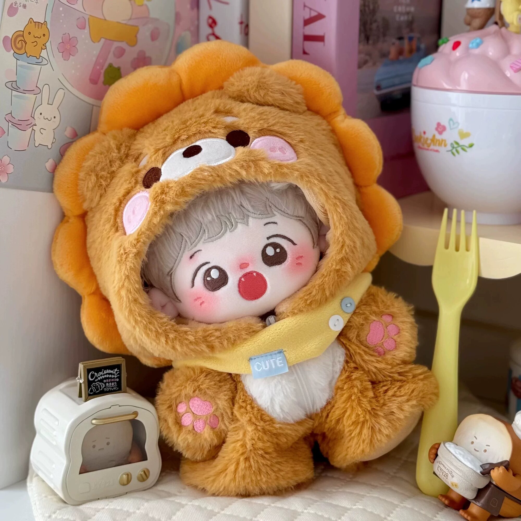 Кукольный комбинезон Brown Lion, без куклы