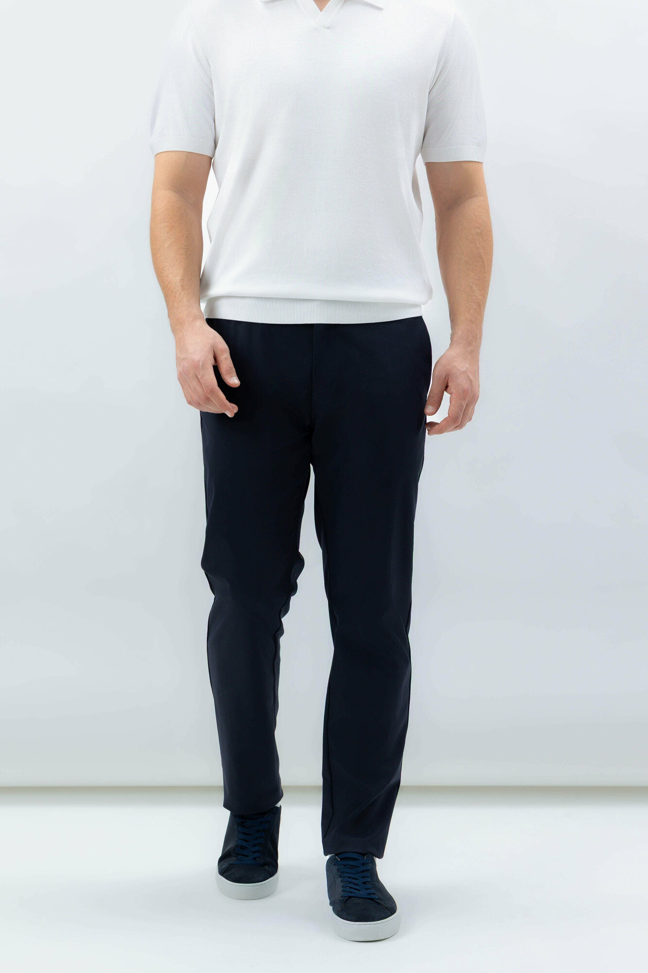 Брюки классические TERRA PRO, размер 29, navy — фото 1