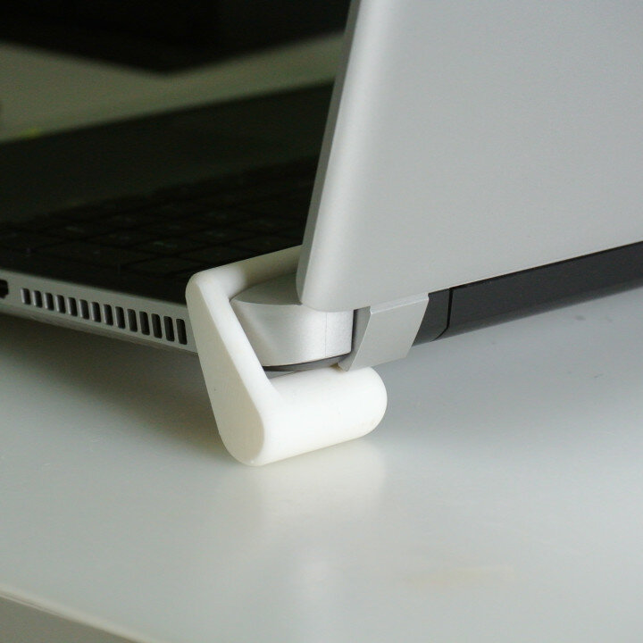 Подставка для ноутбука с вентиляцией, защита от перегрева, компактный держатель