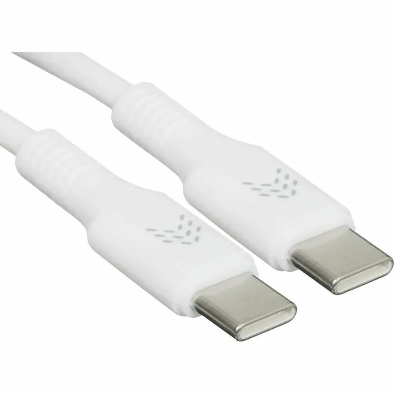 Кабель зарядный Rocket Flex TPE USB-C/USB-C 1 м, белый (RDC511WH01FL-CC)