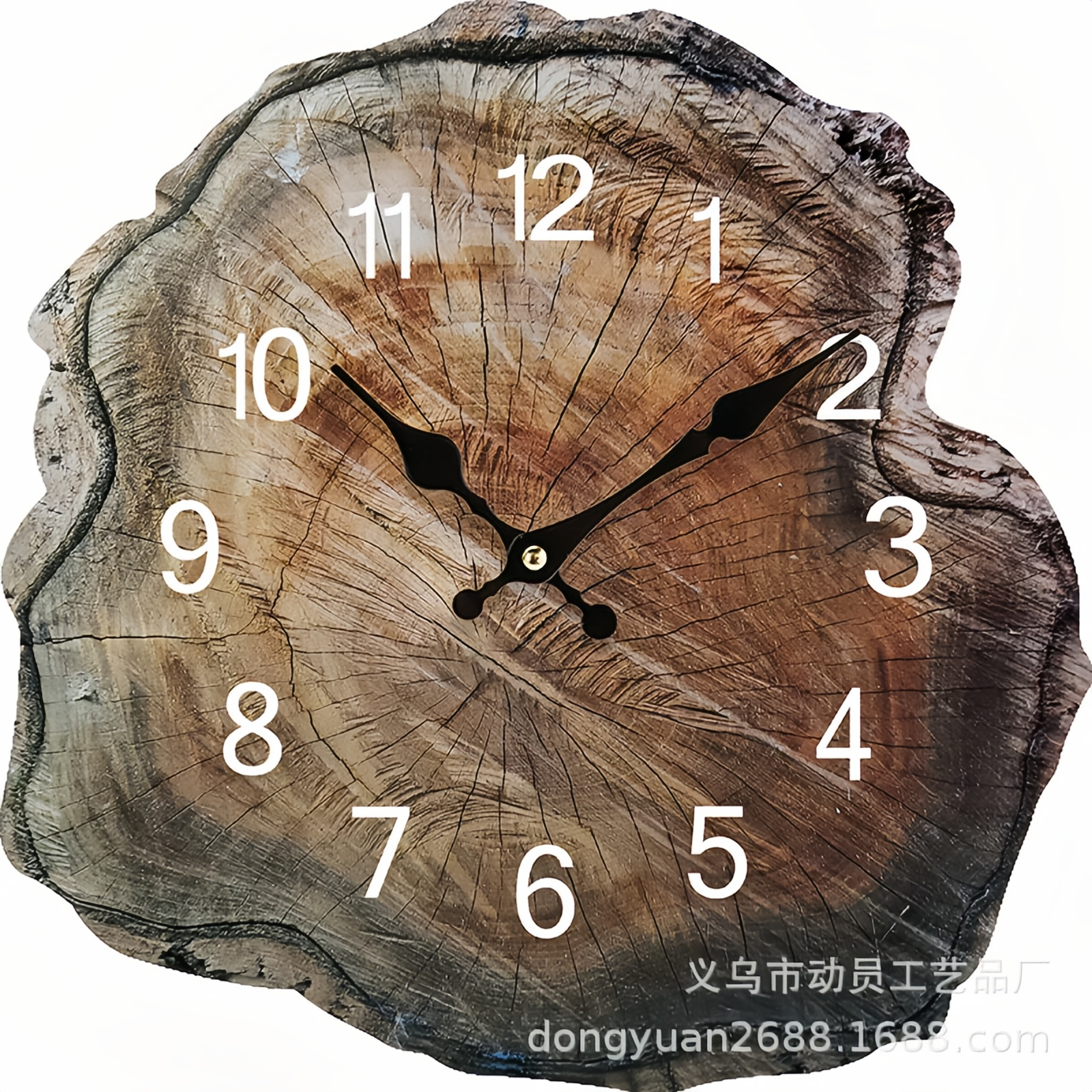 Часы настенные L.O.L. Surprise Amazon Clock, круглые, бесшумные, дерево