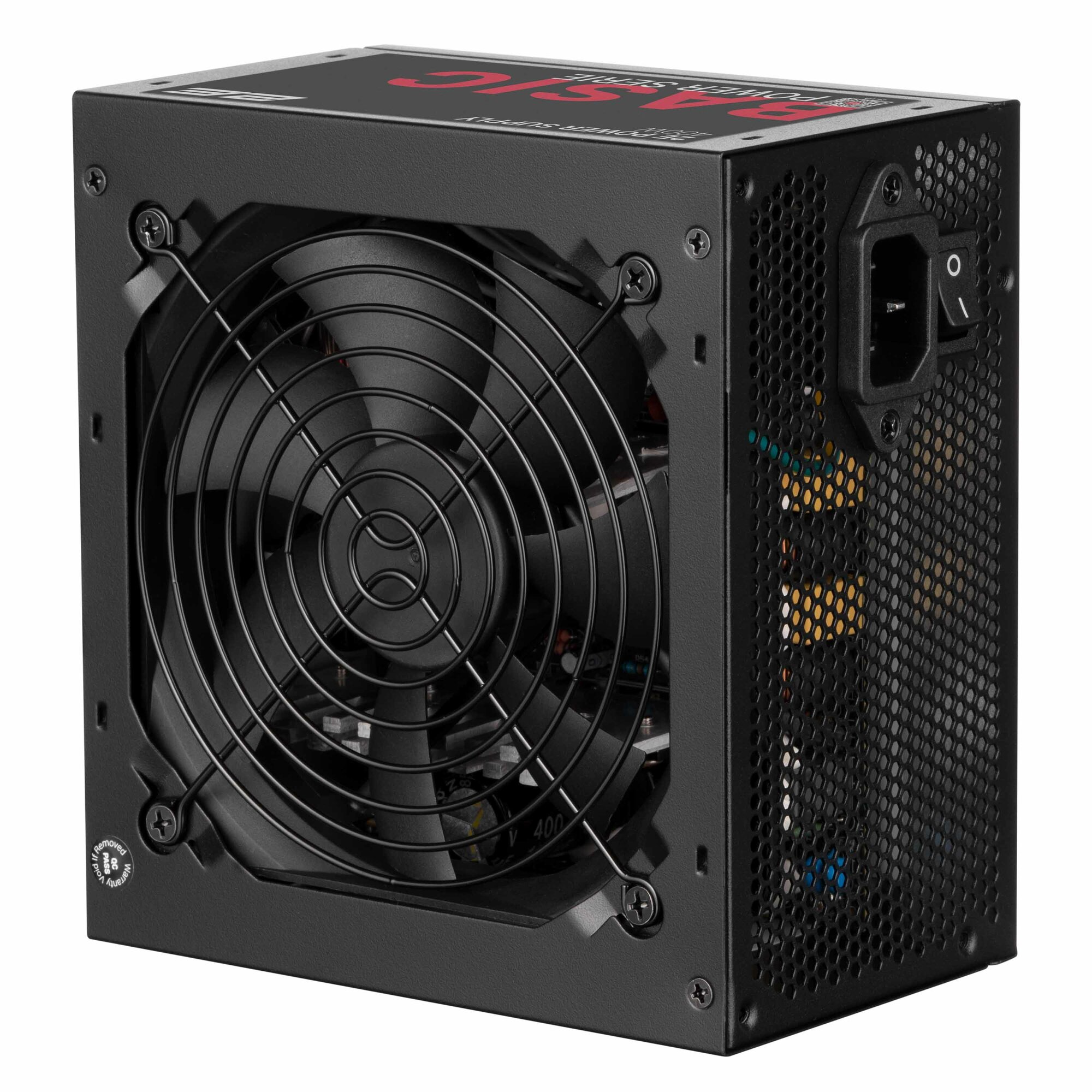 Блок питания 2E "Basic Power", 400 Вт, ATX, активный PFC, вентилятор 12 см — фото 1