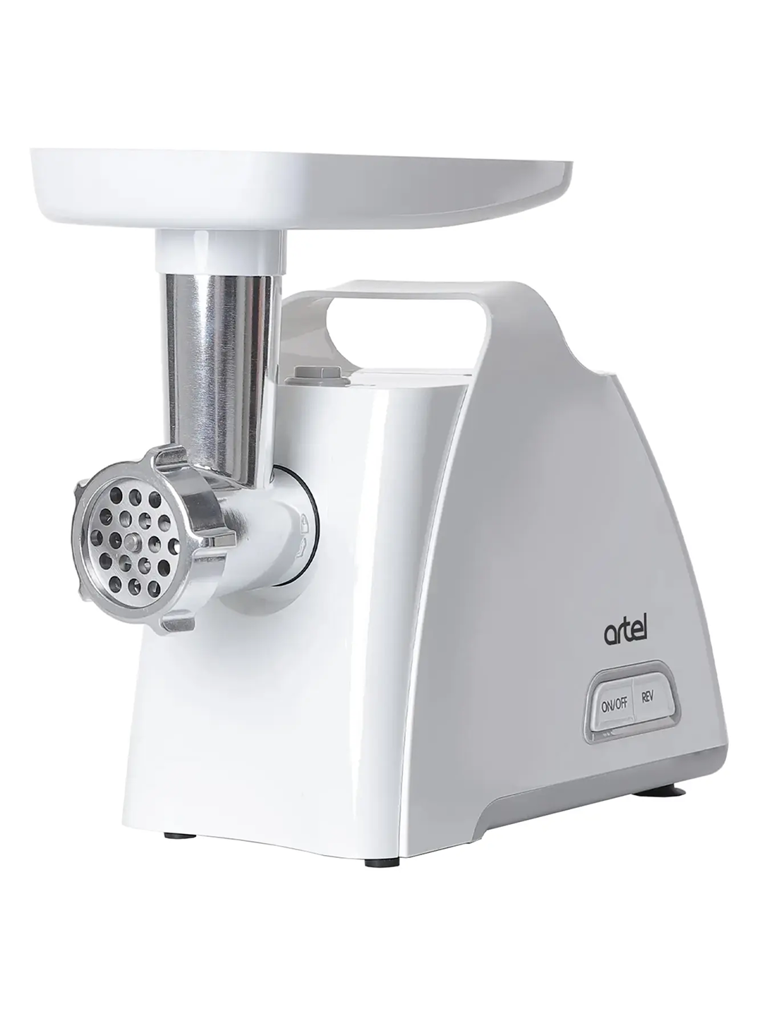 Мясорубка Artel ART-MG-1083 белый мощность 1600 Вт реверса система защиты Digital Protection — фото 1