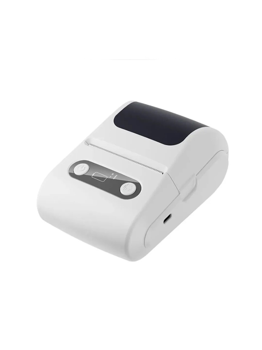Термопринтер, принтер для печати этикеток B1 мини, черный — фото 1