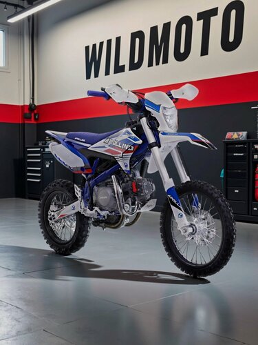 Изображение товара Питбайк Yacota Apollino AMX-F, бензиновый, 125 куб. см, электростартер