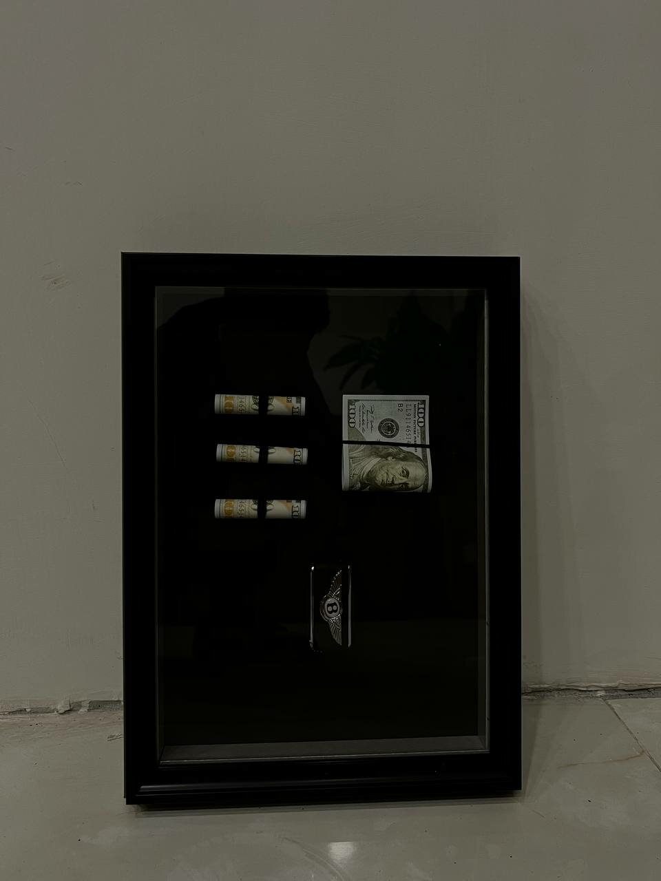 Декоративная картина-витрина «Деньги и ключ к успеху», 40×28 см