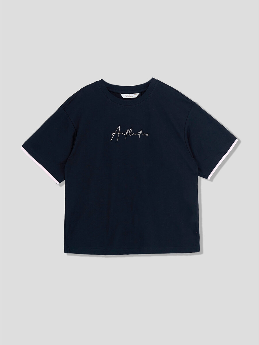 Футболка Deloras, Черный, 164